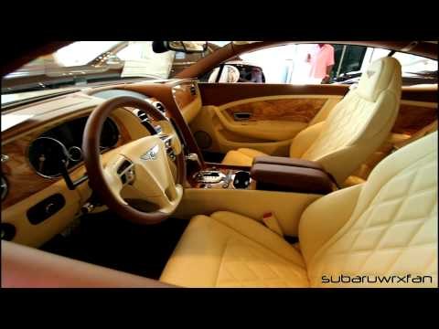 New Bentley Continental GT with Interesting Interior!