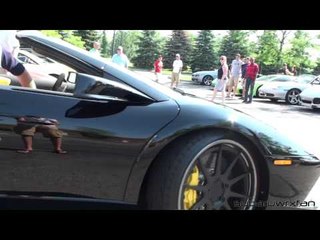 Custom Black and Yellow LP640 Roadster!