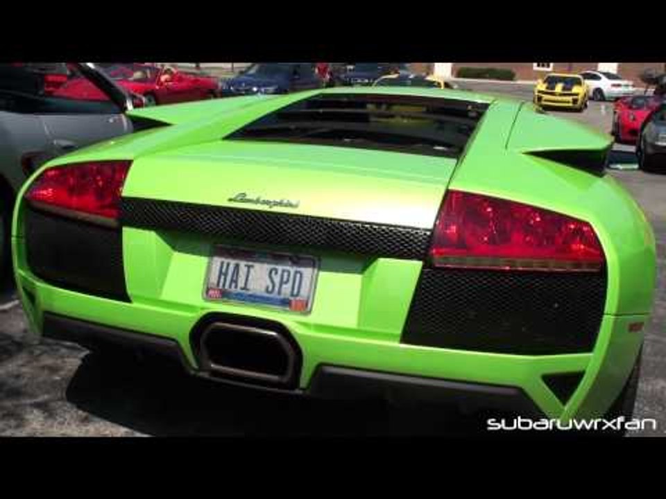 Verde Ithaca Murcielago LP640 with QuickSilver Exhaust!