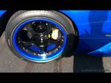 Blue Murcielago at Pittsburgh Cars & Coffee