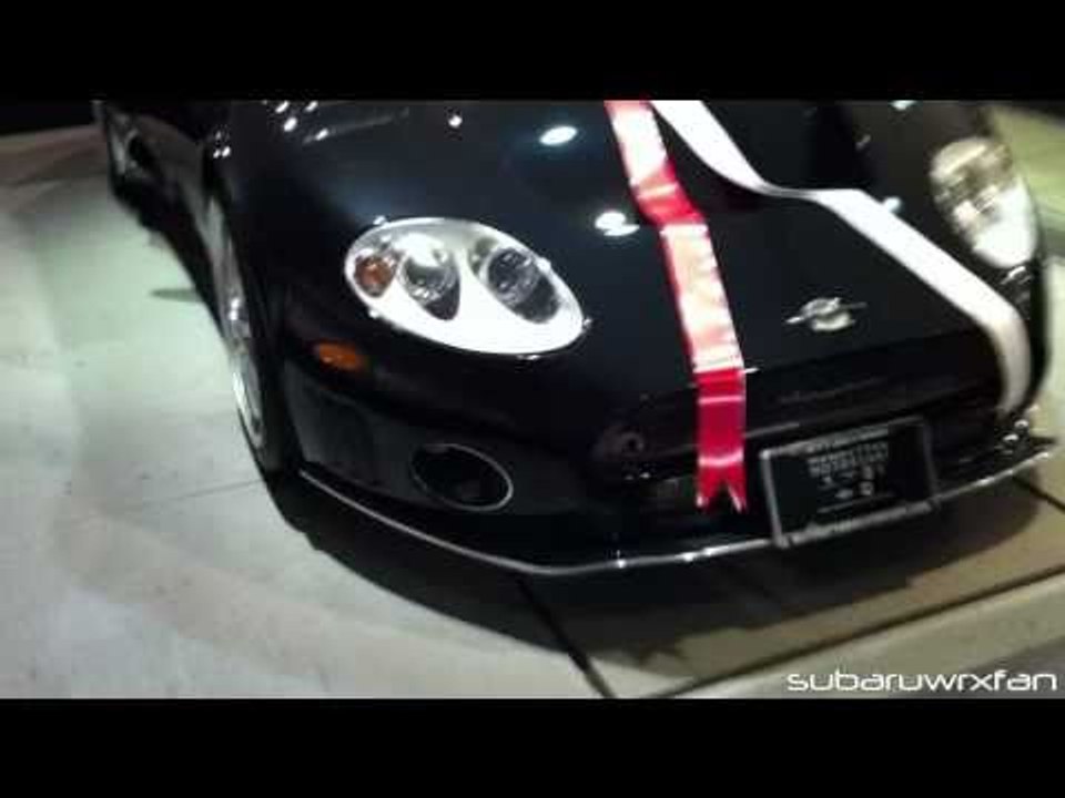 Spyker C8 Spyder...with bow!