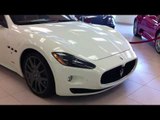 White Maserati GranTurismo S - Details   Walkaround!