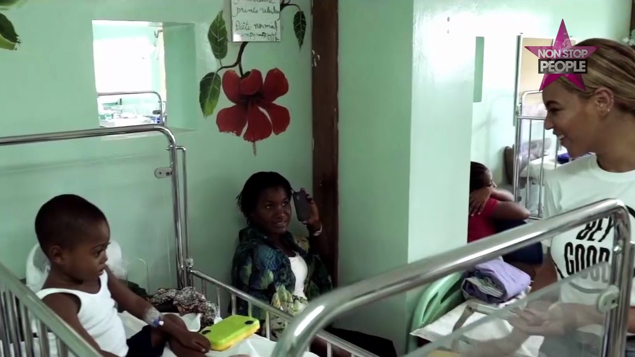 Beyoncé au chevet des enfants malades en Haïti (Vidéo)