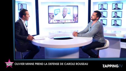 Olivier Minne prend la défense de Carole Rousseau : "Sur TF1 j'espère qu'elle aura encore un avenir"