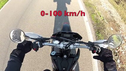 0 - 100 km/h Beta rr 125 lc