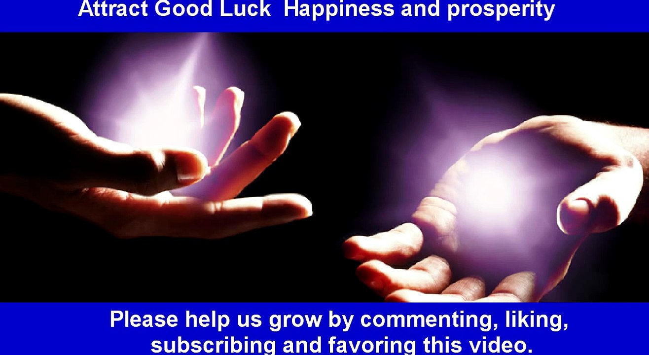 Law of Attraction Attract Good Luck  Happiness and prosperity