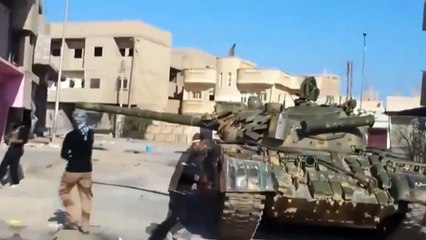 FSA   SYRIA WAR destruction of the tank  T 55  !!! HD 720p