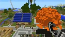 MORE EXPLOSIVES MOD VS HILLSIDE MANOR - Minecraft Mods Vs Maps (Nukes, Bombs, Lava)