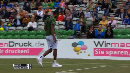 Stuttgart - Deux jeux décisifs et ça passe pour Monfils !