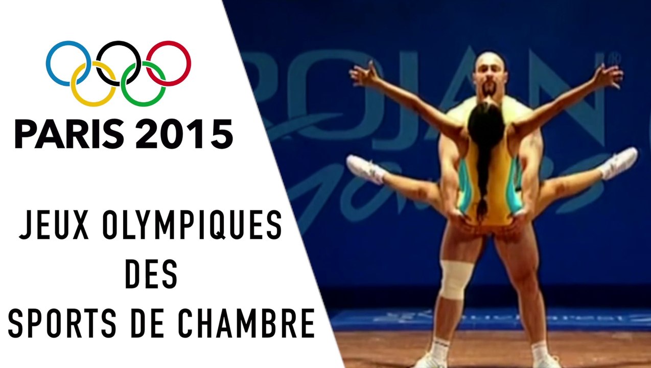 Parodie Jeux Olympiques : Les J.O des Sports de Chambre = Paris 2015 !! Vidéo Humour