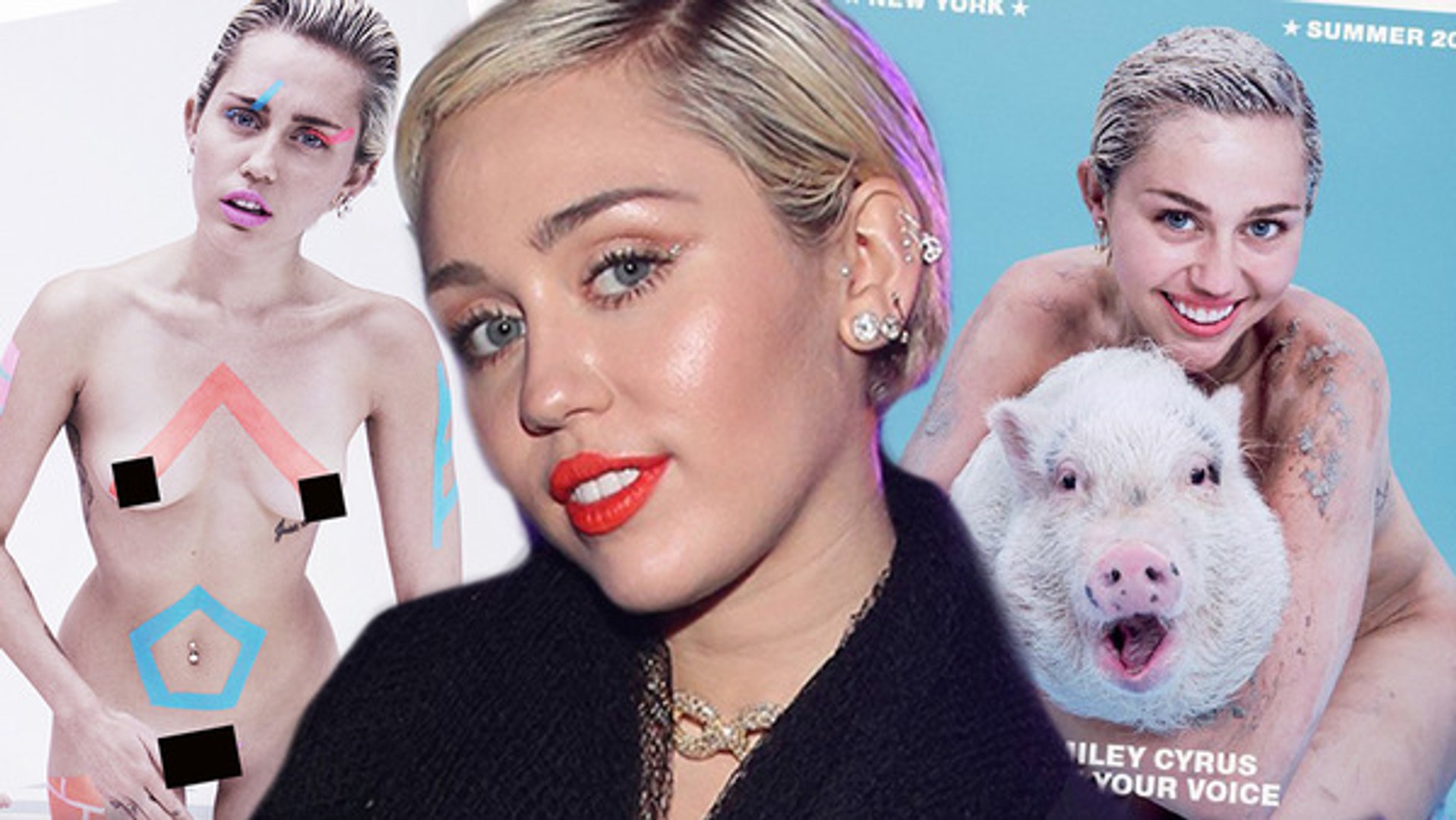 Miley Cyrus Fully Nude In Paper Magazine!