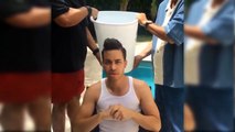 Prince Royce ALS Ice Bucket Challenge | Prince Royce Reto de Cubeta de Hielo | se baña agua helada
