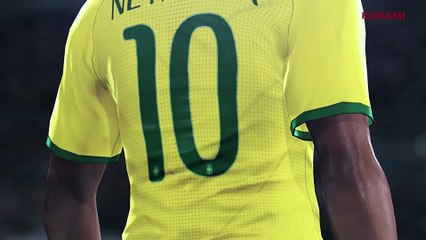 PES 2016 - un premier teaser avec Neymar