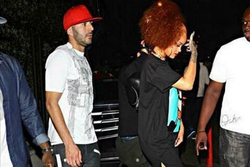 Rihanna and Benzema together...in Los Angeles