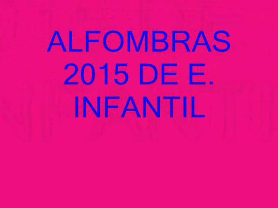 ALFOMBRA2015
