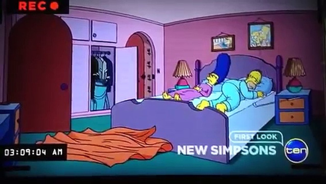 The Simpsons paranormal activity