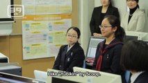 【HATSUNE MIKU】  VOCALOID SCHOOL  in 藤村女子中学校 【初音ミク】 Film 3D, catoon FUNNY