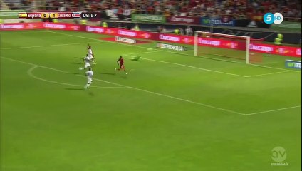 Paco Álcacer Goal 1:1 | Spain vs Costa Rica 11.06.2015