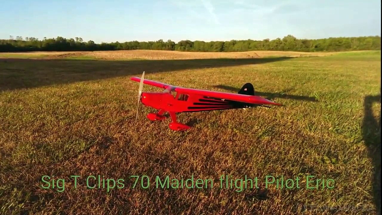 Sig T Clips 70 Maiden flight Pilot Eric