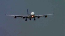 Singapore Airlines - Airbus A340-500 - Landing at Los Angeles International Airport