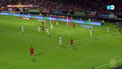 2-1 Cesc Fábregas Goal | Spain vs Costa Rica 11.06.2015