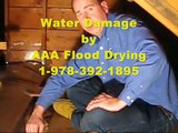 Wet Ceiling Drying - Water Damage Service | Bulington Tewksbury Bedford Wilmington MA