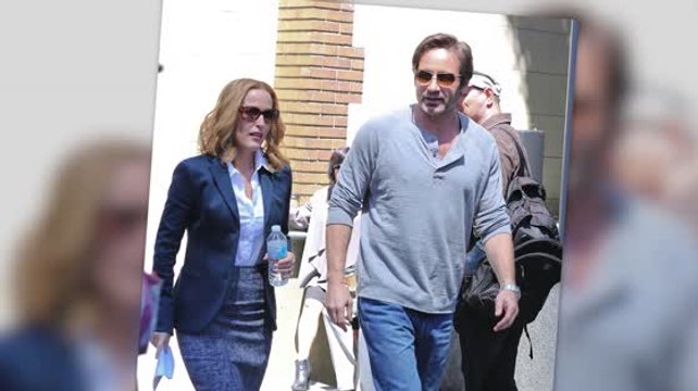 David Duchovny and Gillian Anderson Reunite for X-Files