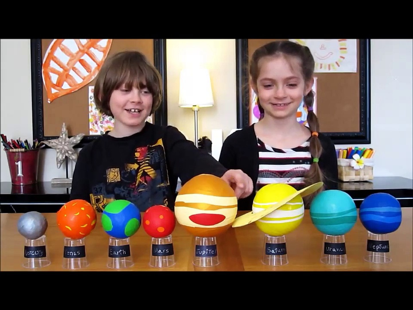 Planets In Our Solar System Diy Science Project For Kids Easy To Do Solar System Model Video Dailymotion