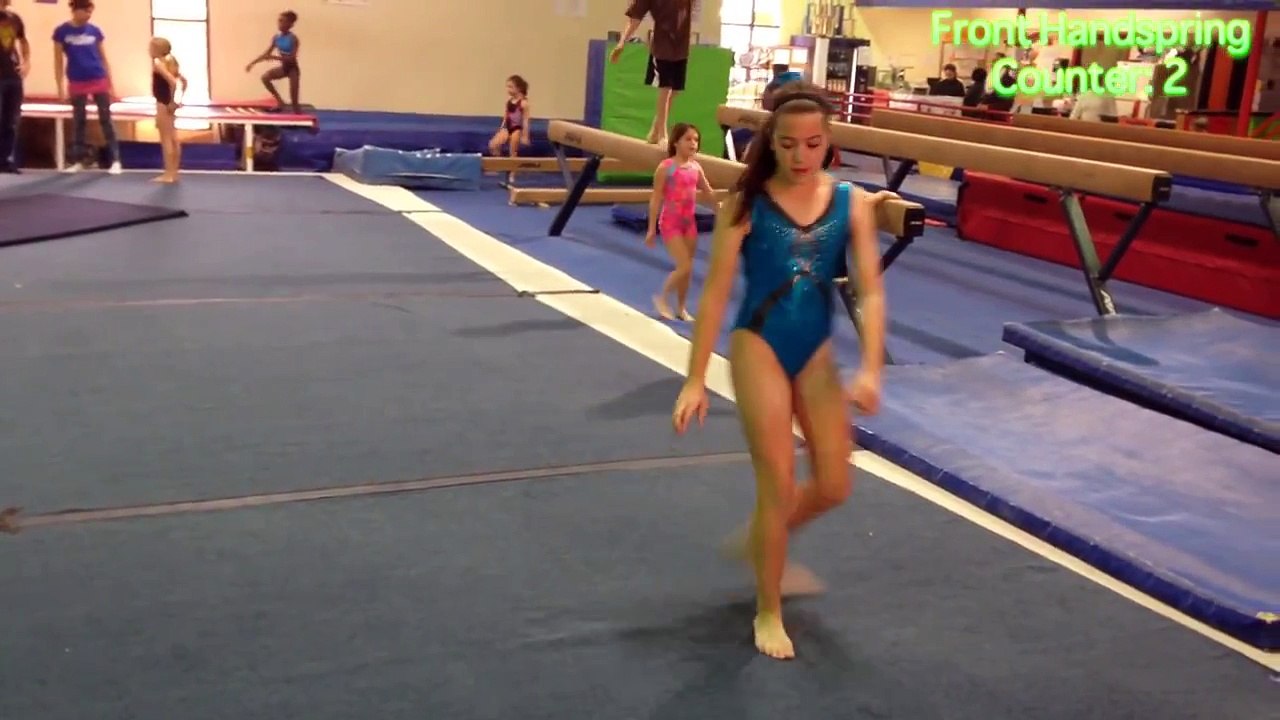 Colette's Front Handspring Challenge