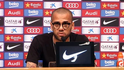 Dani Alves valora a Luis Enrique
