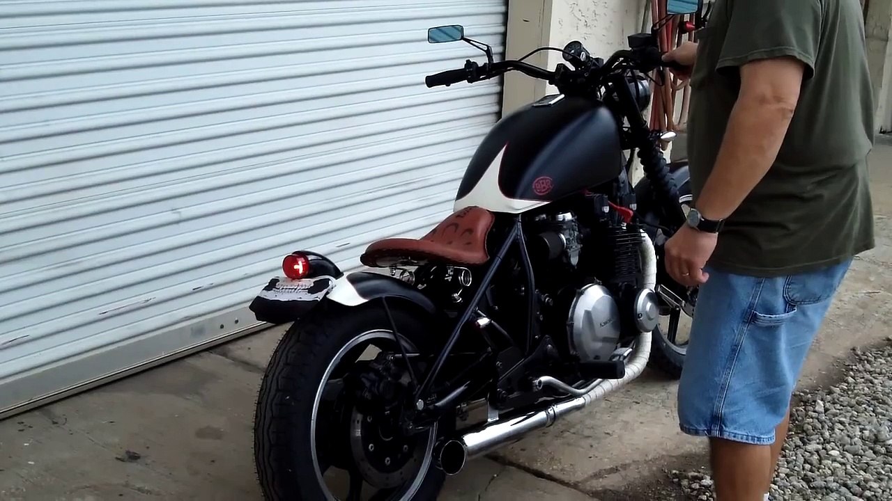 1983 Kawasaki KZ1100 Hardtail Bobber Build by BBR