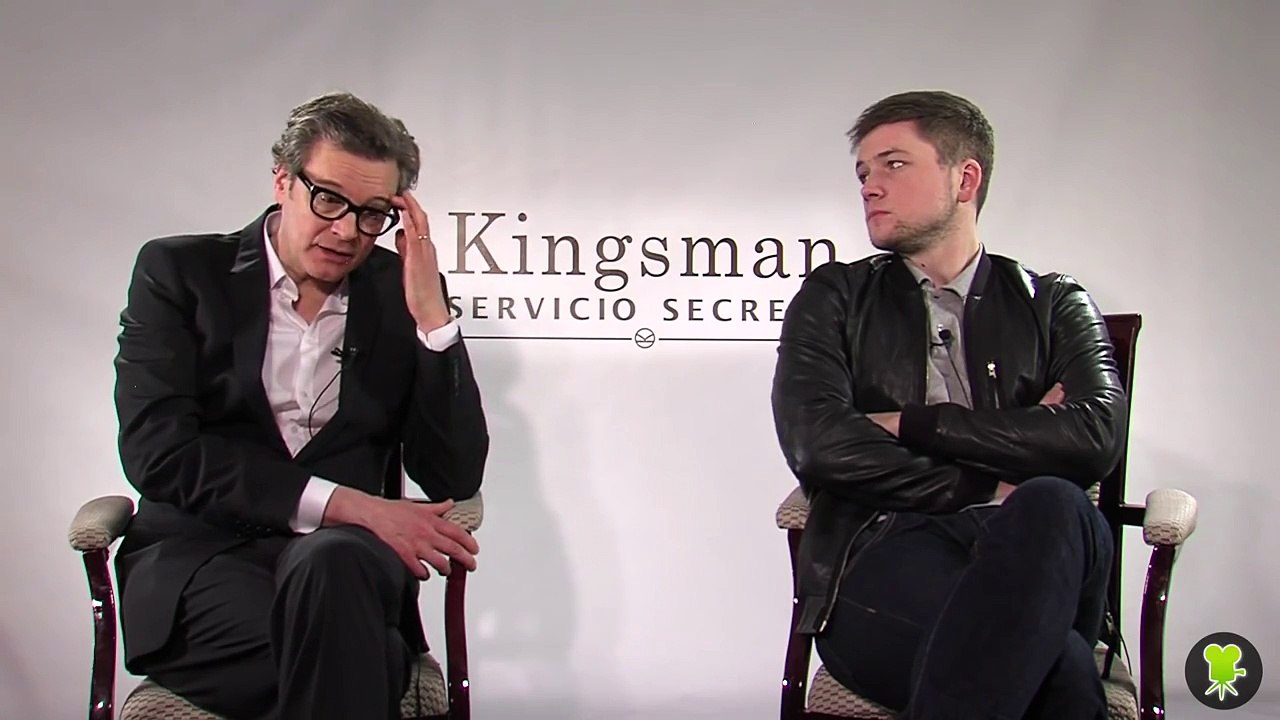 'Kingsman: The Secret Service': Interview with Colin Firth and Taron Egerton