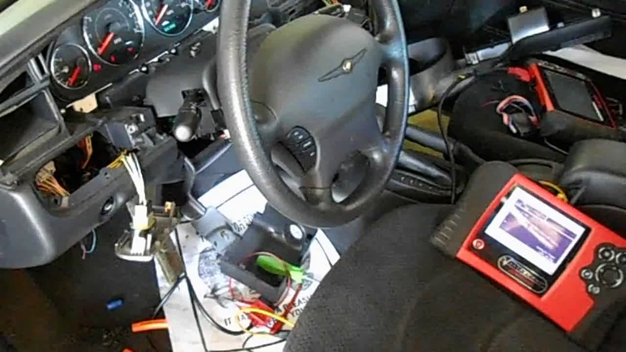 2004 Chrysler Sebring No Bus message in cluster testing