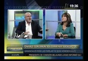 Unión solidaria: el acalorado debate Carlos Bruce y Martha Chávez [VIDEO]