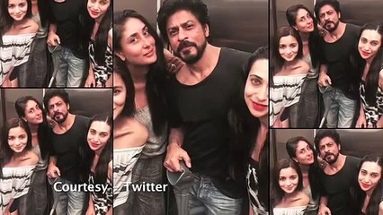 Watch - SRK PARTIES with Kareena, Karisma & Alia Bhatt