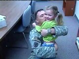 Edmond Soldier Surprises Daughters With Homecoming