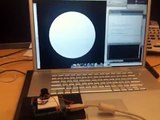 Sonar sensor (range finder) test