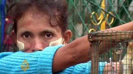 Myanmar split over poll boycott