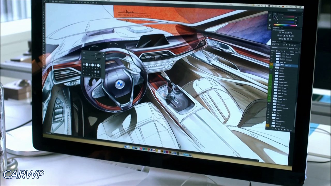 DESENVOLVIMENTO Novo BMW Série 7 2016 260 cv-600 cv @ 60 FPS