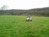 weeling quad roue arriere saut 2 roues