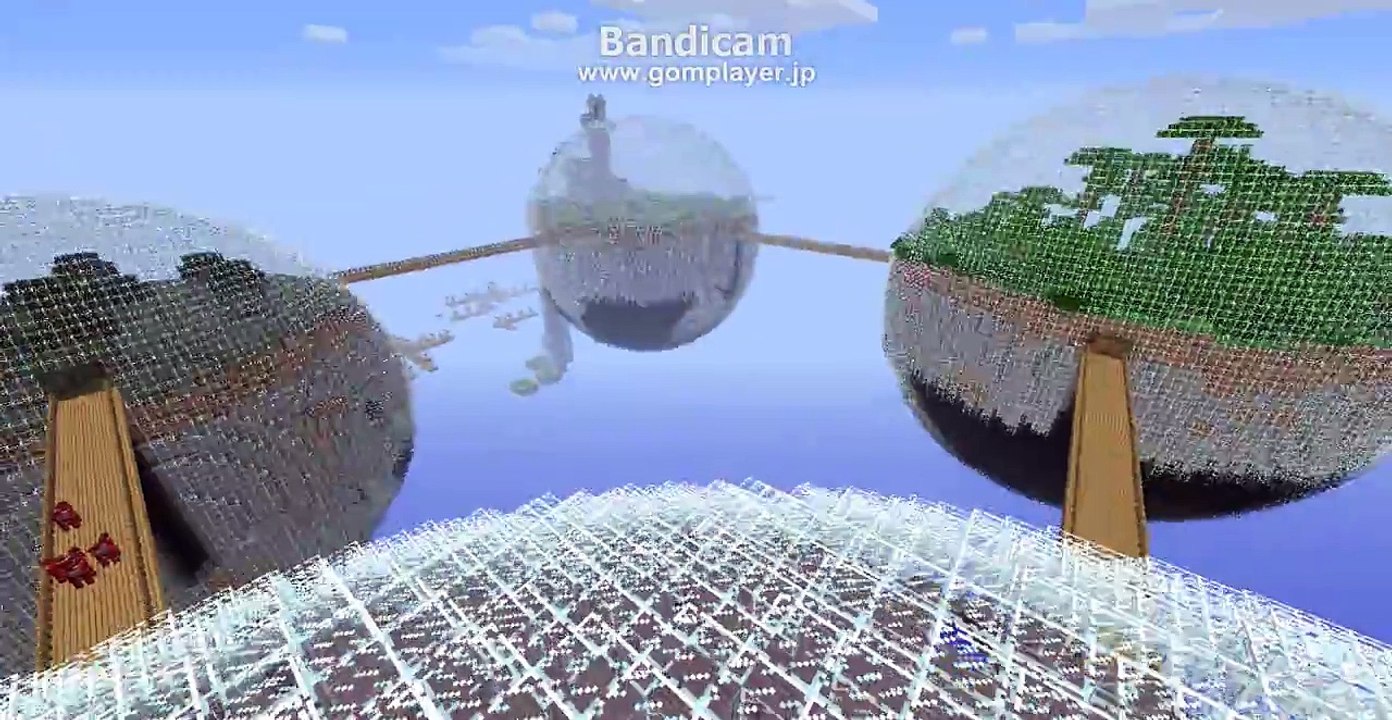 [minecraft]ガラス球の世界[Biosphere]