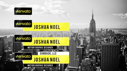 After Effects Project Files - Creative Lower Thirds - VideoHive 8598033