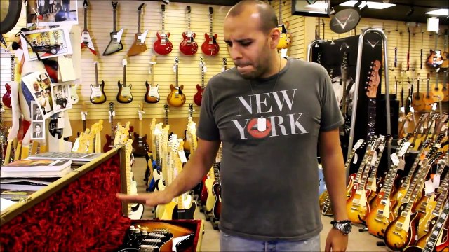 Mystery Stevie Ray Vaughn guitar here at Norman's Rare Guitars