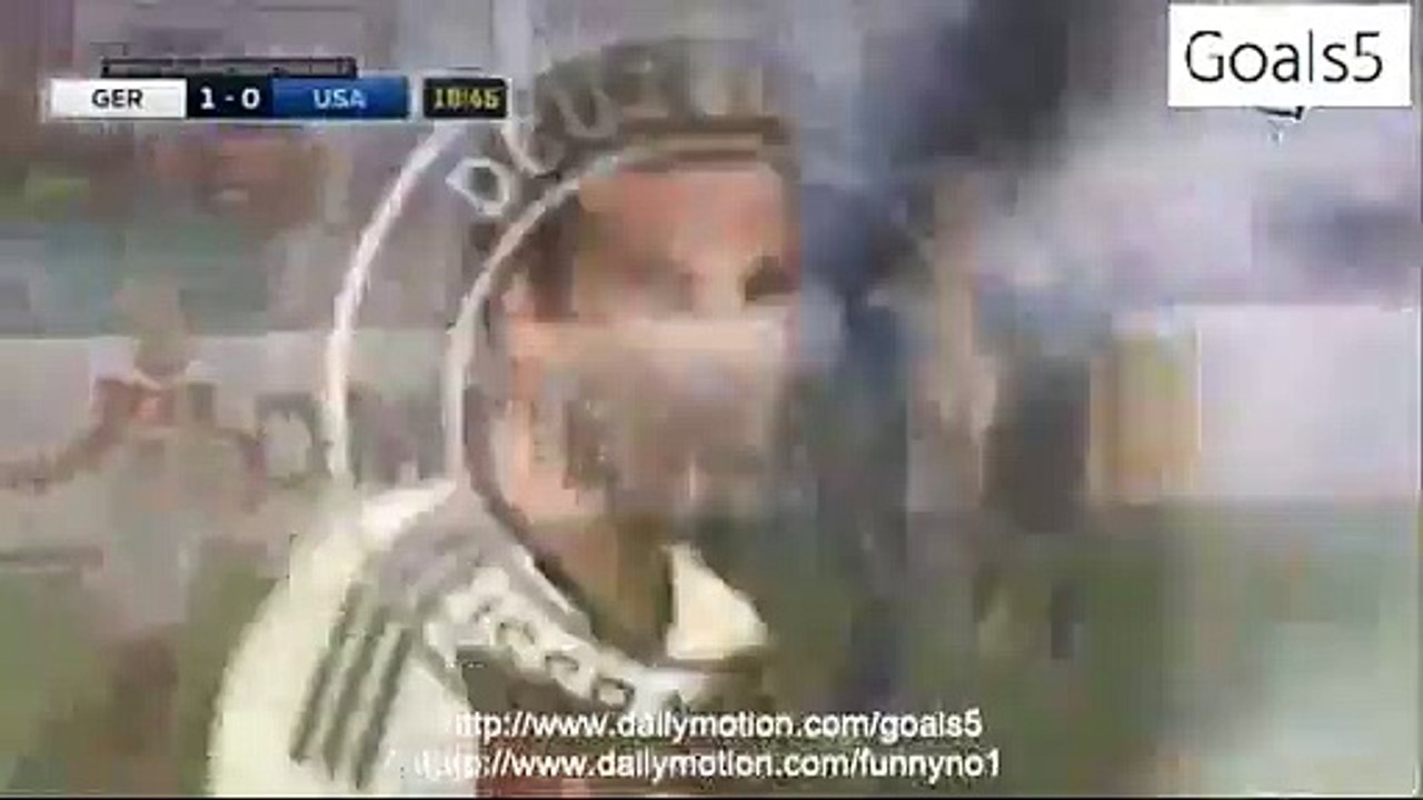 Mario Götze Goal Germany 1 - 0 USA Friendly Match 10-5-2015