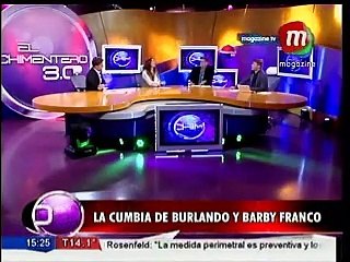 La cumbia de Burlando y la aparición de su mamá ¿nace una estrella?