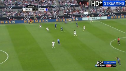 Mikkel Diskerud Goal Germany 1 - 1 USA 10/06/2015