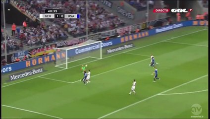 1-1 Mikkel Diskerud Goal | Germany vs USA 10.06.2015