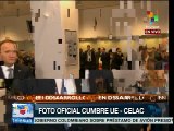 Jefes de estado asisten a la toma de la foto de la Cumbre UE-CELAC