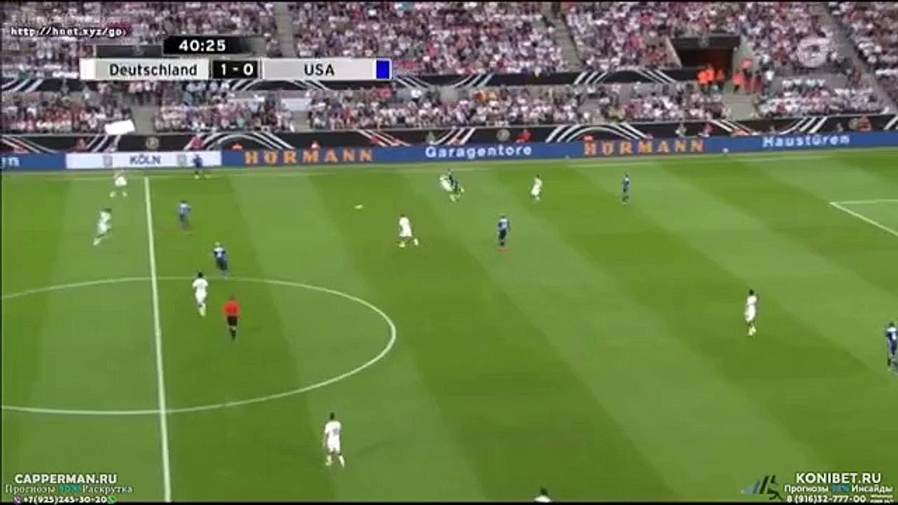 Mikkel Diskerud Goal - Germany vs USA 1-1 ( Friendly Match ) 2015 HD