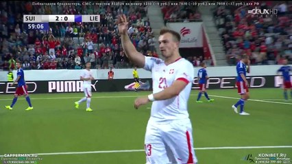 Xherdan Shaqiri Fantastic Goal - Switzerland vs Liechtenstein 2-0 ( Friendly Match ) 2015